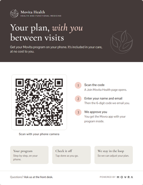 Sign-up poster preview